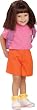 Child's Deluxe Dora Costume (Size:Small 4-6)