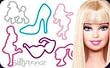 Silly Bandz Barbie 24pk with Carabina to Hold the Bands