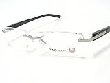 Tag Heuer - New Tag Heuer TagHeuer 8104 Trends 004 Black Horn Optical Eyeglasses Frame Size: 55-17-140