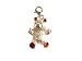 Monili sterling silverTeddy with red paws charm