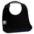 Built NY Comfy Bib- Black/Leaf Green