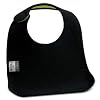Built NY Comfy Bib- Black/Leaf Green