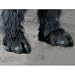 Goat (Satyr) Hooves (Black) Hoof-Hearted Feet Adult Halloween Costume Accessory (DZ4)