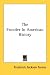 The Frontier In American History