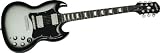 Musical Instruments : Epiphone Limited Edition 1966 G-400 Electric Guitar, Silverburst