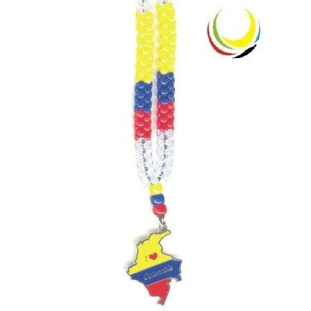 Necklaces -COLOMBIA MAP-