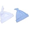 Premature Early Baby Clothes Pack of 2 Knotted Hats 1.5lb, 3.5lb, 5.5lb,7.5lb-10lb Blue