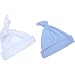 Premature Early Baby Clothes Pack of 2 Knotted Hats 1.5lb, 3.5lb, 5.5lb,7.5lb-10lb Blue
