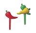 Chili Pepper Cupcake or Food Picks - 12ct