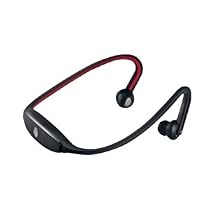 Motorola MOTOROKR S9 Bluetooth Active Headphones (Red,Black) [Retail Packaging]