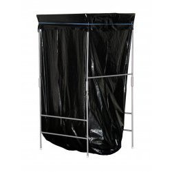 Childrens Toyshop  Outdoor Living : Trash Traveler Portable 55 Gallon Trash Receptacle (White) (31.5"H x 17"W x 17"D)