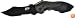 Smith & Wesson SWMP5LS M&P Linerlock Knife with 2nd Generation MAGIC Assisted Open and 40% Serrated Drop Point Blade