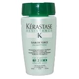 Kerastase Resistance Bain De Force Fortifying Shampoo For Weakened to Fragile Hair, 8.5 Ounce