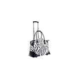 Caribbean Joe Madeline Rolling Fashion Travel Satchel