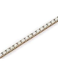 14K Yellow Gold Diamond Bracelet