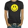 Smiley Face T-Shirt (Mens Black)