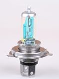 Produkt-Bild: H4 Xenon Halogen / Gl&uuml;hbirne / Gl&uuml;hlampe / Autolampe / 12V-55, Farbe:Crystal Blau