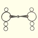 3 Ring Continental Jointed Gag Bit