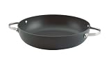 Circulon Total 11-Inch Open Everything Pan with Stainless Steel Loop Handles, Non-Stick Interior and Exterior
