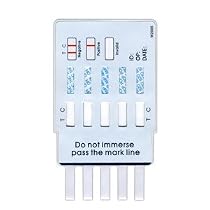 10 Panel Dip Drug Testing Kit, Test for 10 Different Drugs.