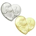 14k Gold Puppy Love Pendant Slide