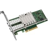Intel X520 Fiber Optic Card. ENET SERVER ADAPTER X520-DA2 2PORT 10 GIGABIT GBE. PCI Express - 10GBase-X - Internal - Low-profile