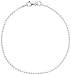 Sterling Silver 1.8 mm Pallini Bead, Ball Chain NICKEL FREE ( 7 inch - 30 inch )