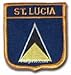 St. Lucia - Country Shield Patches