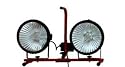 Duo-Energiespar-Bodenstrahler 2 x 30W