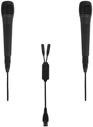 Wii Karaoke Microphones (2) - Use with Singing Games like Boogie and High School Musical