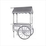 IMAGE OF 4' Economy Wood Cabinet Cart Option: Fluorescent Light Package