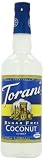 Torani Syrup, Sugar Free, Coconut, 33.8-Ounce (Pack of 3)