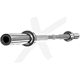 XMark 7 ft. Chrome Olympic Bar with Ball Bearings XM-3812