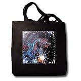 Cindy Thorrington Haggerty Mythical Magical - DRAGON Majick of the Opal 2 - Tote Bags