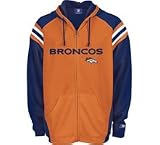 Reebok Denver Broncos Youth Brushed Fleece Hood (Youth Small)