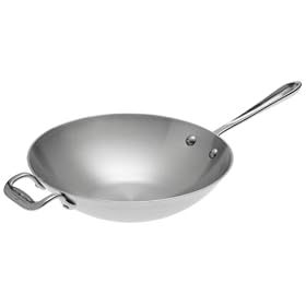 All-Clad Stainless Open Stir Fry Pan by All-Clad