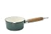 Kitchen & Housewares : World Cuisine Green Enamel Cast-Iron Milk Pan [World Cuisine]