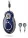 COBY CX-8 BLU AM/FM Radio with Built-In Speaker & Earphones