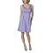 Mossimo Black Crossover V - Neck Empire Dress - Lavendar Fill