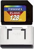 Electronics : Transcend - Flash memory card - 128 MB - RS-MMC