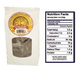 ONE POUND - Gluten Free German Chocolate - 16 Cookies