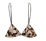 Desert Camouflage Womens Rio Style Bikini Top
