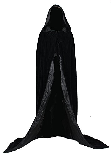 AngelWardrobe Halloween Hooded Cloak MEDIEVAL Various Colors Wedding Cape SCA