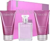 Unbound by Halston for Women 3 Piece Set Includes: 3.4 oz Eau de Toilette Spray + 4.4 oz Hydrating Body Moisturizer + 4.4 oz Hydrating Bath and Shower Gel