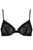 Andres Sarda Black 'Risk' Underwired Plunge Bra and Tanga Set