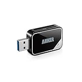 Anker® USB 3.0 Card Reader 8-in-1 for SDXC, SDHC, SD, MMC, RS-MMC, Micro SDXC, Micro SD, Micro SDHC Card, Support UHS-I Cards, 18 Months Warranty