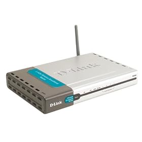 D-Link DI-624 Wireless Cable/DSL Router, 4-Port Switch, 802.11g, 108Mbps