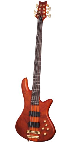 Schecter Stiletto Studio-8 Electric Bass (8 String, Honey Satin)