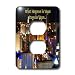 Las Vegas - What Happens in Vegas Stays In Vegas - Light Switch Covers - 2 plug outle...