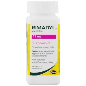 Rimadyl (carprofen) 75mg, 60 Chewable Tablets Picture